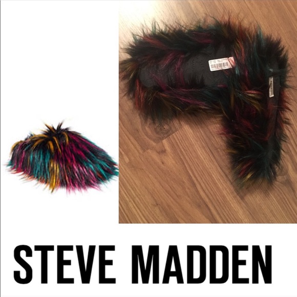 Steve Madden Shoes - 🆕 Steve Madden Furry Slipper 8